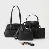 Kit Bolsa Feminina Premium 5 Peças Completo - QUEIMA DE ESTOQUE 🔥