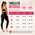 Kit 3 Calças Legging Canelada Cintura Alta - imagem 8