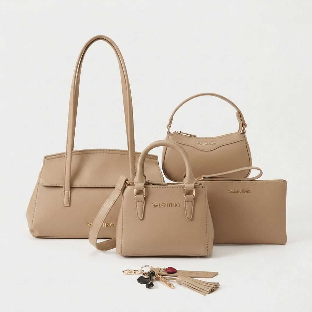Kit Bolsa Feminina Premium 5 Peças Completo - QUEIMA DE ESTOQUE 🔥