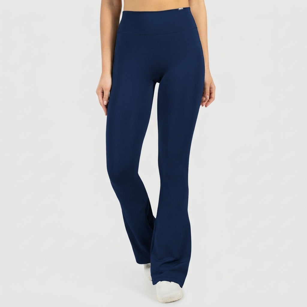 Kit 5 Calças Legging Flare Modeladora Zero Transparência