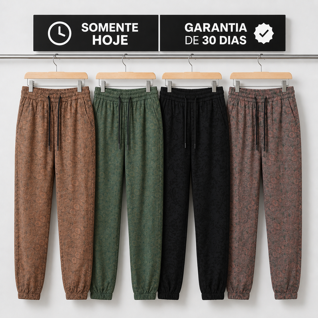 Kit 4 Calças Femininas Essenza – Leves, Frescas e Elegantes