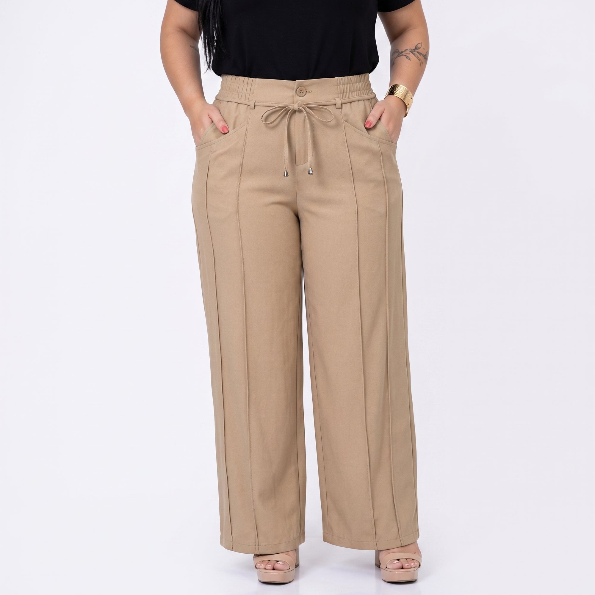 Calça Verona Wide Leg de Alfaiataria | Compre 2, Leve 4