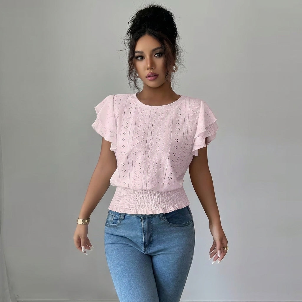 Kit 7 Blusas Femininas Elegantes + Colar de Pérolas Grátis