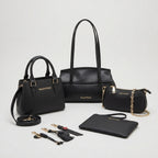 Kit Bolsa Feminina Premium 5 Peças Completo - QUEIMA DE ESTOQUE 🔥